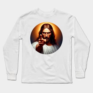 The Lord rebuke you! Long Sleeve T-Shirt